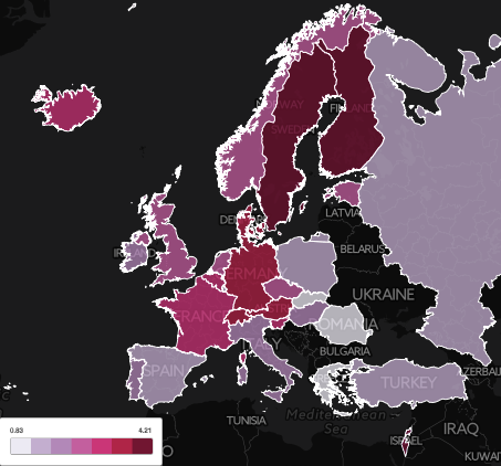 Europe 2013 GDP