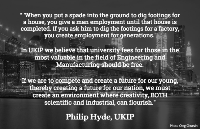 Philip Hyde, UKIP